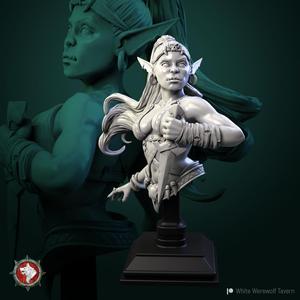 Goblin Thief bust pre-supported