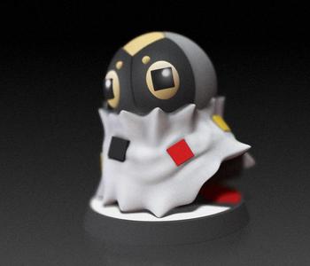 Spewpa - FAN ART - POKÉMON FIGURINE - 3D PRINT MODEL
