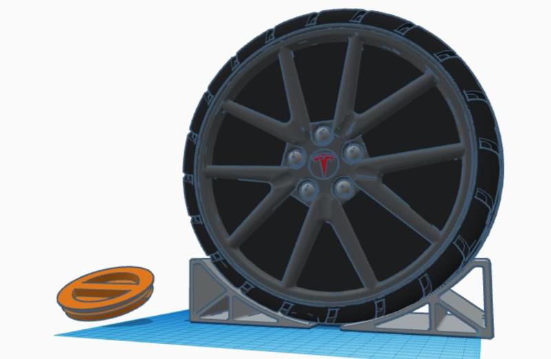 Tesla wheel Piggy bank