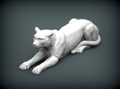 Cheetah 3D print model