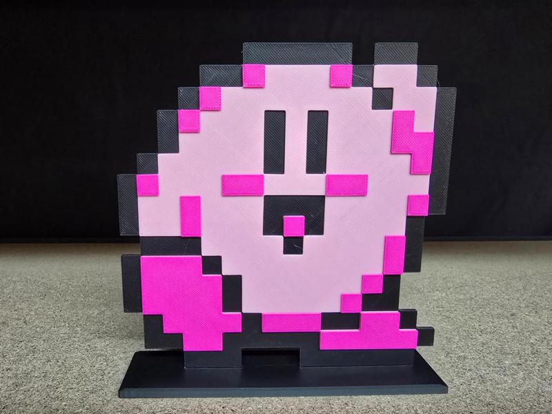 Voxel-Style Kirby 