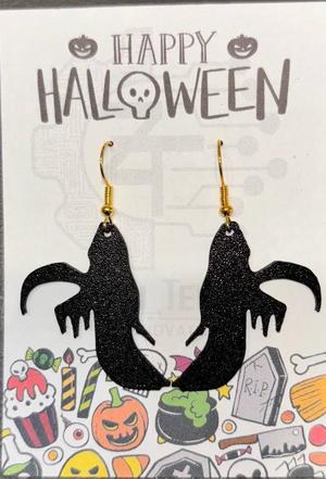 Death earrings halloween 