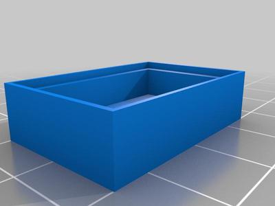 Box for single button