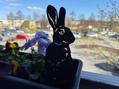 Easter Bunny Garden Figure
