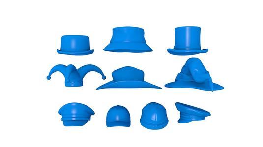 Hat Collection/ Baseball Cap / Winter Hat /Cowboy Hat/ Women Straw Hat /Christmas  Hat/  Pork Pie Hat /  Chef Hat