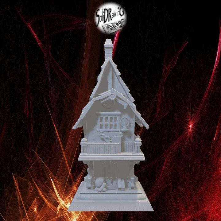 Mountain Carpenter’s Cottage – SoliDRawinGs C387