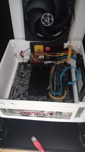 2u 10 inch rack Mini-itx more SSD, stackable cooling rework