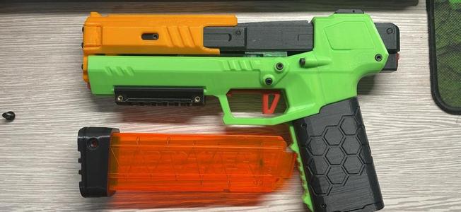 Nerf Gecko mag base for worker mag