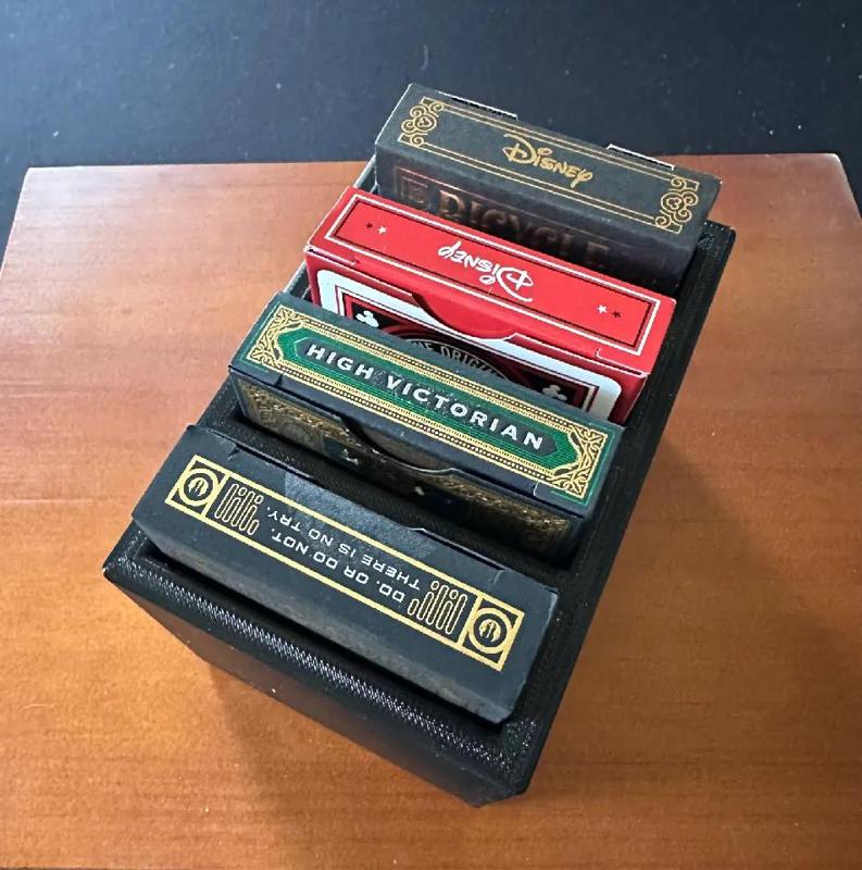 Poker Deck Storage Box   