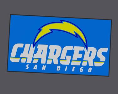 NFL Chargers Led Lightbox