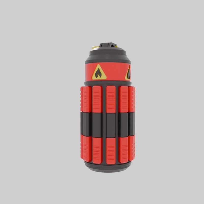 Helldivers 2 G10 Incendiary Grenade / Prop Gadget Fun Military Airsoft Videogame 3d print Stl 3mf