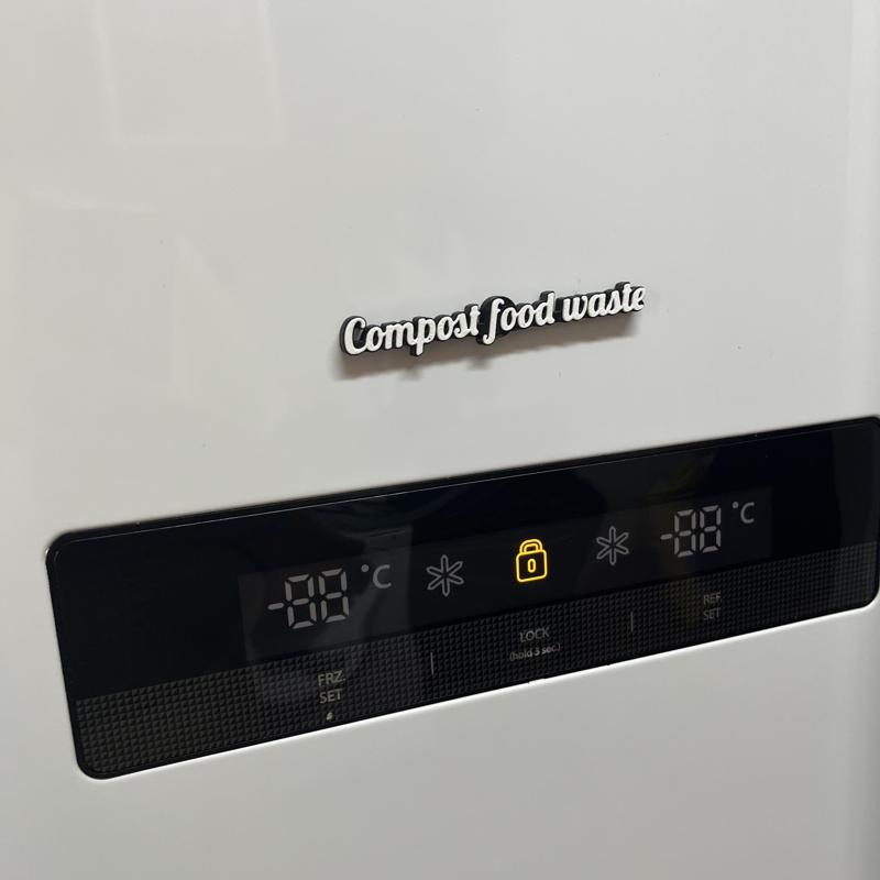 Fridge Magnetic Sentence - Compost food waste