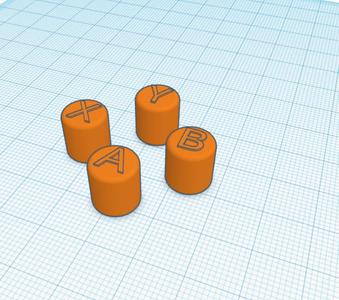 X-Box 1 Button extenders