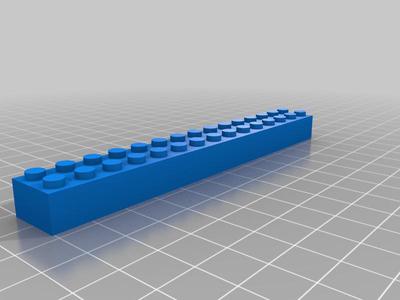 My Customized LEGO compatible Text Bricks 15