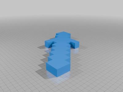 我的世界——钻石剑