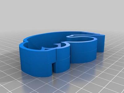 Hawkeye Cookie Cutter Layered