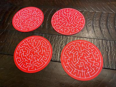 Maze Coasters