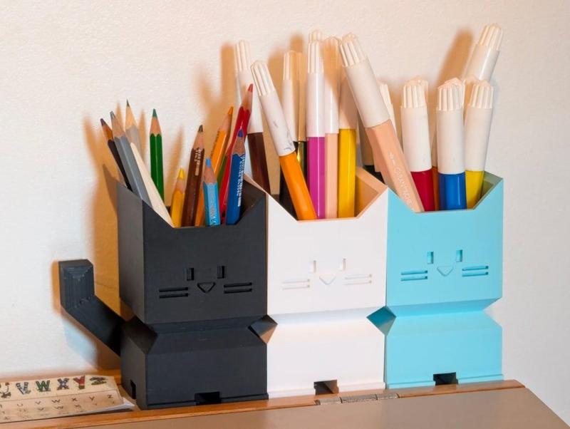 Cali Cat Pencil Holder