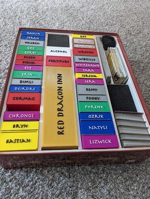 Red Dragon Inn Character Boxes