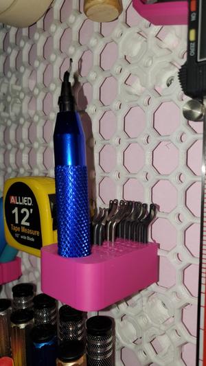 Multiboard - Deburring tool holder - Pegboard