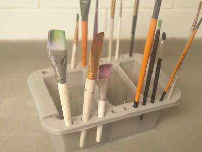 Brush stand
