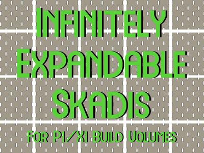 Infinitely Expandable Skadis Pegboard X1/P1 Series