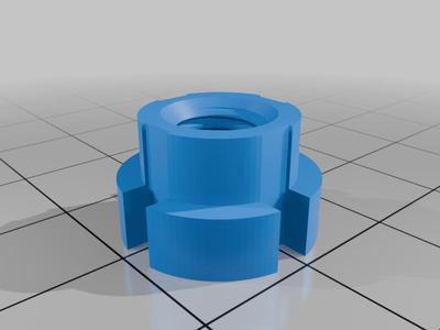 5/16-24 Long Plunger Nut - SAE/Inch Dimensions