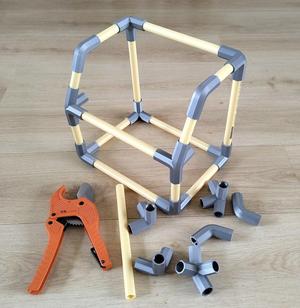 Rapid prototyping frame