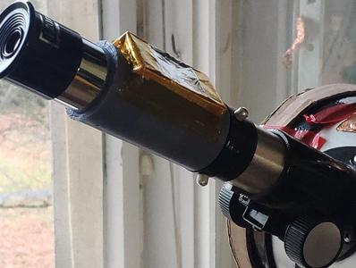 1.25" Telescope eyepiece with K-Mirror for image derotation 