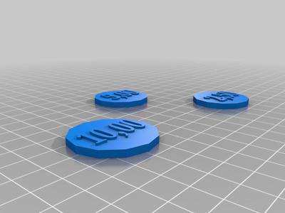 table game currency