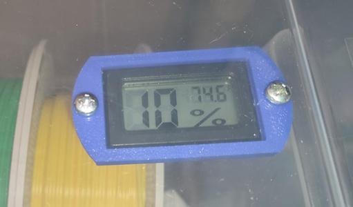 Thermometer Hygrometer support for box