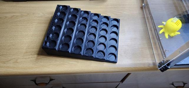 36 x 60ml Modular Paint & Brush holder 