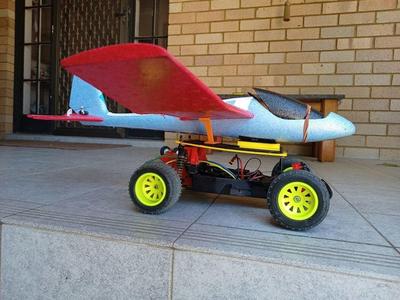 RC Car RC plane Launch System