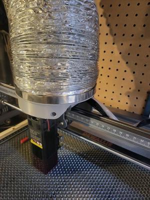 Creality Cr-Falcon 10W, 6 inch duct holder