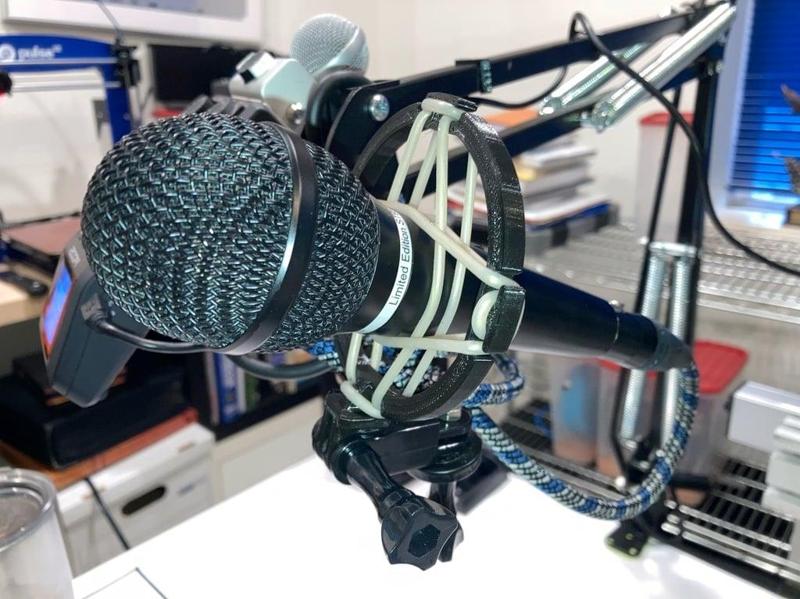 Mic Shock Boom Mount GoPro and Modular Mount Version