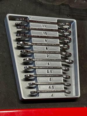 Mini Wrench Tray / Holder