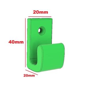 Wall mount hook hanger