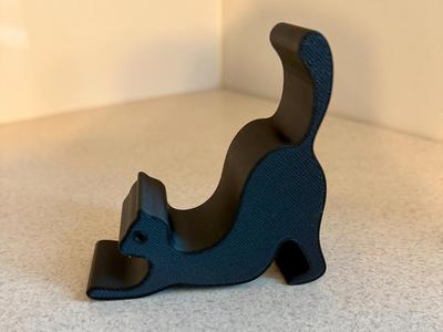 Cat-shaped phone holder V1