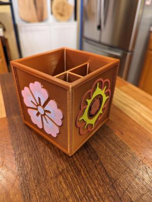 Spring Pencil Holder