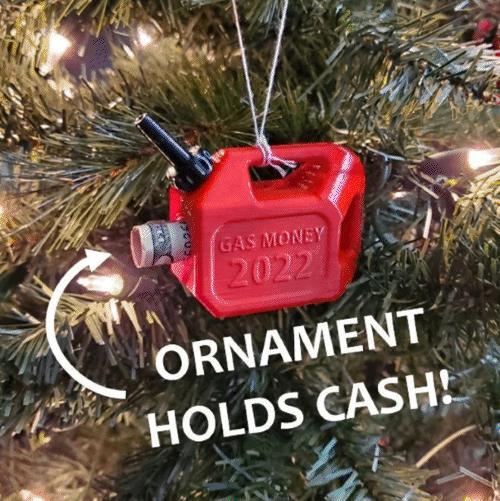 2022 Gas Money Ornament