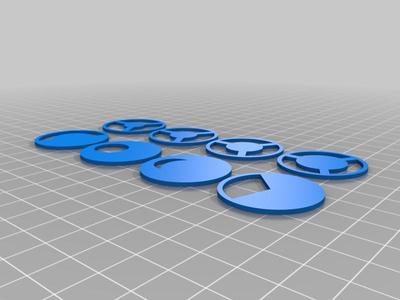 Microscope Dark Filter Set