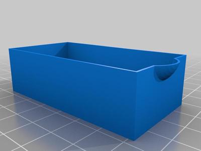 Modular drawer for electronic components (Vase mode) - loose fit
