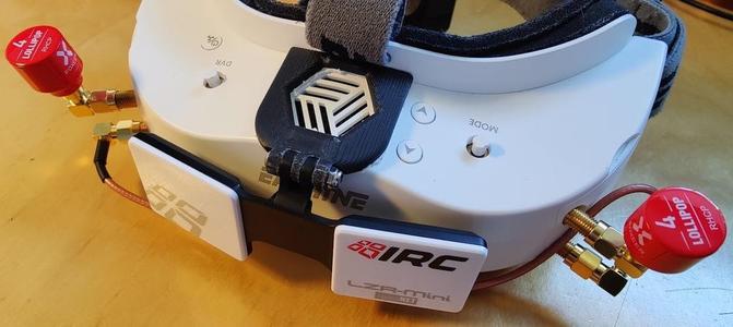 SpiroNET LZRMini mount for Eachine EV300D