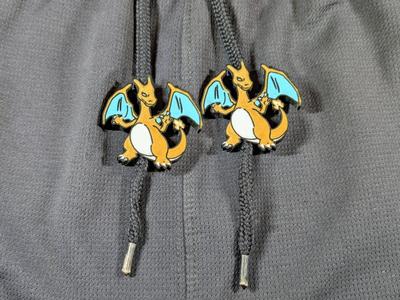 Charizard Hoodie Drawstring Bead