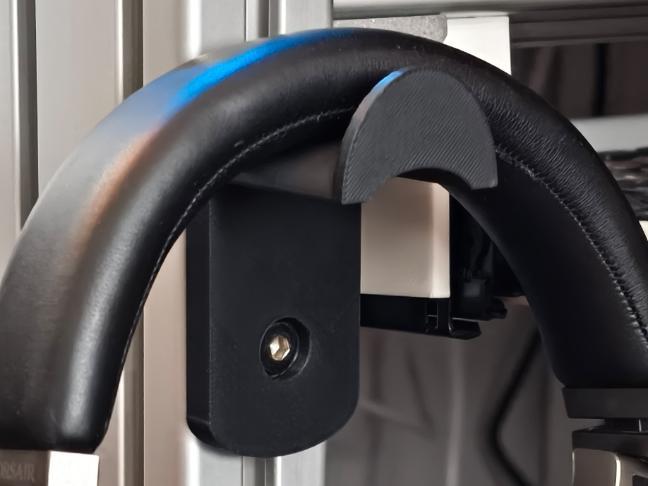 Simple Headset Holder Sim Rig / Simracing