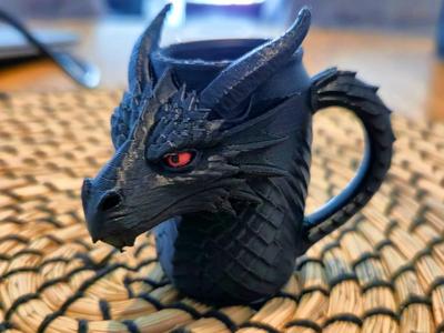 Fire Dragon Mug