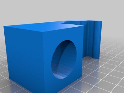 Ender 5 Button Holder with Cable Management