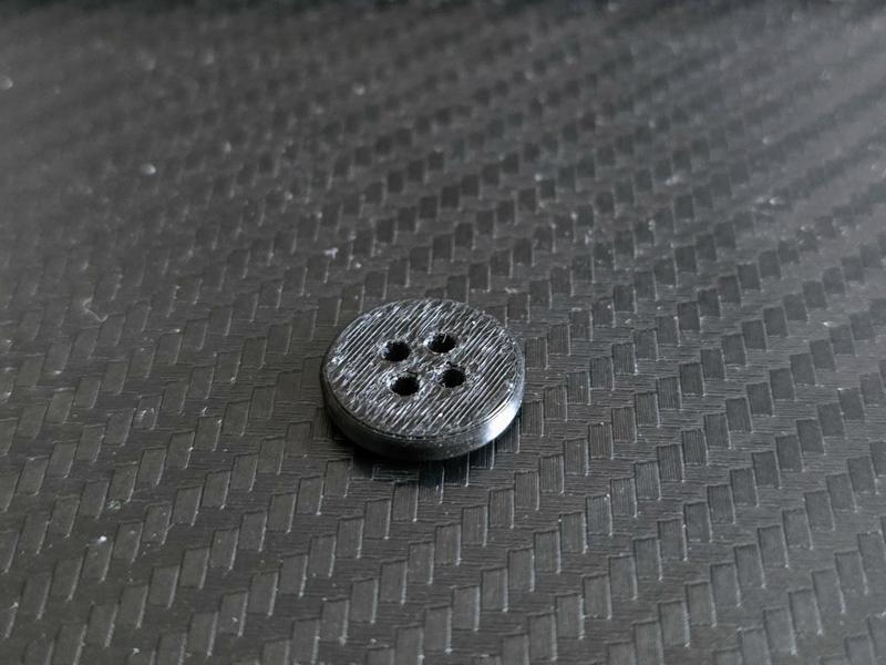Sewing button, Ø15,5x3