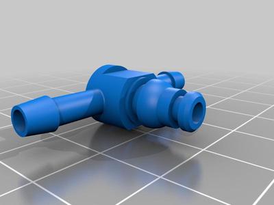  Y10000B2B000110 - Common Rail Parts Injector Return Oil Backflow Pipe Connector Plastic 3-way Joint