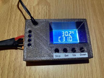 Gehäuse für Thermostat Controller / Housing for thermostat controller